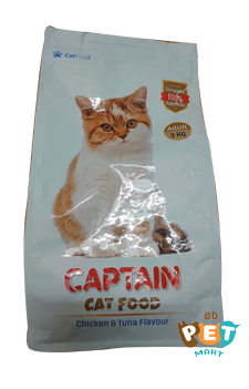 Captain Adult Cat Food Chicken & Tuna 3Kg